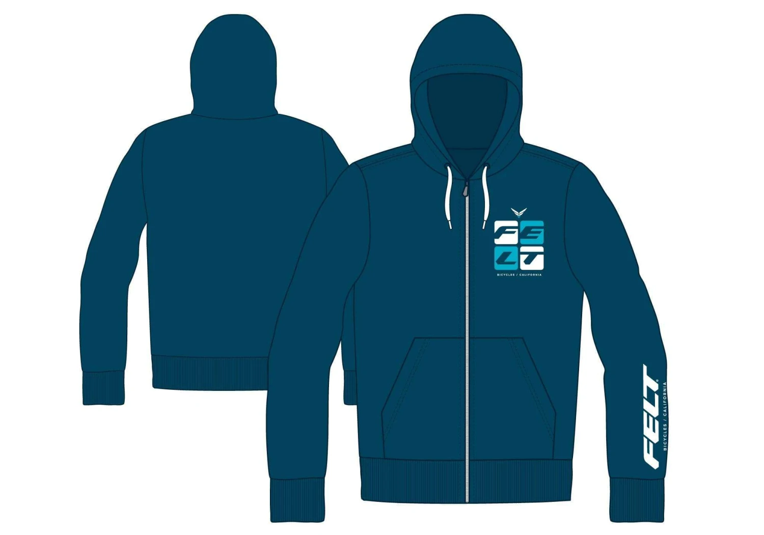 Felt Bicycles The Felt Hoodie | Unisex - Image 2